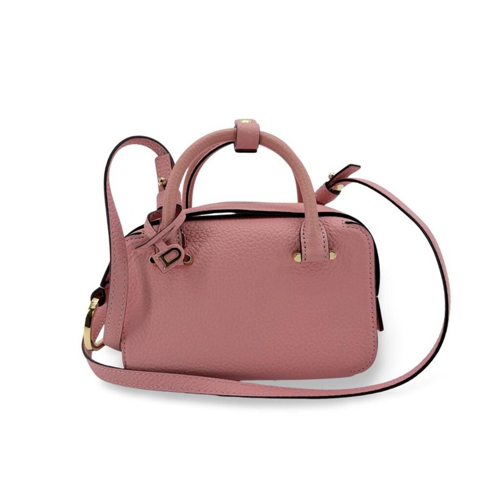Delvaux Cool Box Leather Pink Leather Handbag
